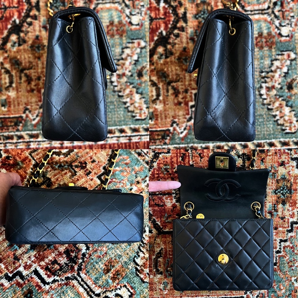 SOLD**Chanel Classic Vintage Mini Square Single Flap Bag - Picture 7 of 11